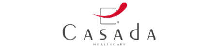 Logotip tvrtke CASADA Healthcare Massage Chair