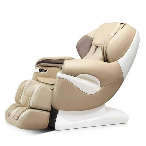 Prijatelj - iRest SL-A39 masažna stolica Bež umjetna kožna masažna stolica svijet