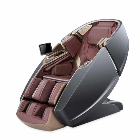 Svemirska kapsula - NAIPO MGC-8900 masažna stolica-crno-crveno-umjetna kožna stolica za masažu svijet