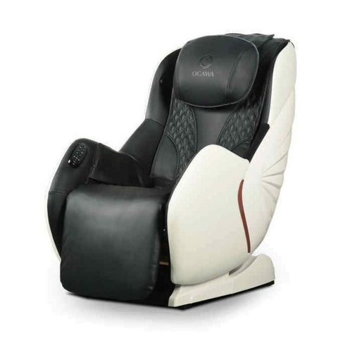 OGAWA MySofa Luxe OS3161S masažna stolica-crna i bijela stolica za masažu od umjetne kože svijet